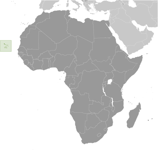Map of Cape Verde